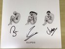 SIGNED-BIFFY CLYRO-LP-ELLIPSIS-AUTOGRAPHED BY THREE-MINT/MINT/UNPLAYED