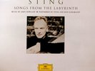 STING Songs from the Labyrinth 2017 EU Gatefold 180 gram LP from Box Set MINT
