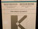 BEETHOVEN Quartet Op. 95 & HINDEMITH #3 - KROLL QUARTET - EPIC ST LP 1961 GOLD