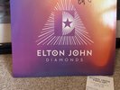 ELTON JOHN artist signed 100 copies rare DIAMONDS vinyl LP 2023