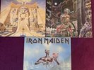Iron Maiden Vinyl EMI Somewhere In Time, Seventh Son, Powerslave