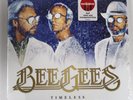 Bee Gees Timeless The All Time Greatest Hits 2XLP Vinyl Clear/Blue Torn Plastic