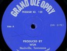 HANK SNOW JEAN SHEPARD GEORGE HAMILTON GRAND OLE OPRY ORIGINAL RADIO SHOW RECORD