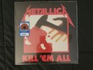 Metallica-Kill 'Em All Walmart Exclusive Fire Red Vinyl LP New Sealed Rare