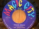 THE VERSATONES Rollin Rollin/With A Broken Heart Magic City northern soul 45 VG