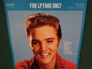 Elvis Presley RCA LSP-1990 For LP Fans Only LP I 2s/2S Orange Flex 1971 NM