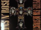 1987 GUNS N' ROSES APPETITE FOR DESTRUCTION LP GHS 24148 VG