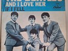 THE BEATLES And I Love Her /If I Fell Capitol 5235 PICTURE SLEEVE ONLY NO RECORD
