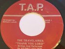 The Travelaires: Thank You Lord / Come On In 45 - Black Gospel - HEAR IT