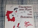 JOAN BAEZ - DIAMONDS AND RUST IN THE BULLRING LP. Rare UK Original Vinyl EX.