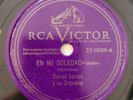 Daniel Santos En Mi Soledad Por Si Acaso Me Quieres RCA Victor Latin 78RPM HEAR