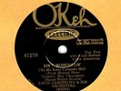 LOUIS ARMSTRONG ORCHESTRA ON OKEH ELECTRIC 41276 IN E CONDITION