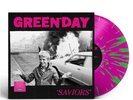 GREEN DAY - SAVIORS - Neon Pink W Neon Green  Splatter Vinyl LP - PRESALE