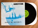 AGRESSION LP album 1997 reissue Don't Be Mistaken BYO 003 1983 VERY RARE
