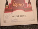 LINDISFARNE FINEST HOUR SIGNED ALBUM AND POSTER