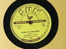 78 RPM Johnny Cash SUN 295 Come In Stranger E+