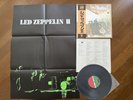 POSTER LED ZEPPELIN II ATLANTIC P-10101A VINYL JAPAN LP OBI EX-/EX