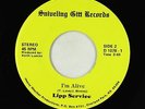 Punk Power Pop 45 - Lipp Service - I'm Alive - Sniveling Gitt
