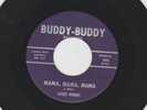 ROCKABILLY bw DOOWOP 45 -LOUIS HOBBS - MAMA, MAMA, MAMA-HEAR - 1962 BUDDY BUDDY