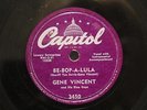 ROCKABILLY GENE VINCENT Be-Bop-A-Lula CAPITOL 3450