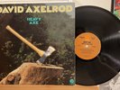 SIGNED PROMO  David Axelrod – Heavy Axe Vinyl LP - 1974 - Fantasy F-9456