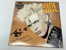 Billy Idol Whiplash Smile LP Record Vinyl 1986 Shrink Hype Sticker Cert Of Auth.