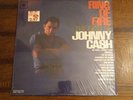 1963 JOHNNY CASH RING OF FIRE LP COLUMBIA CL 2053 (TWO EYES) IN SHRINK WRAP VG+