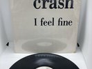 Crash - I Feel Fine LP 1986 In Shrink Private UK Press REMLP2 Vinyl EX