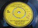 Bob B Soxx & The Blue Jeans WHY DO LOVERS BREAK EACH OTHERS 1962 UK 7