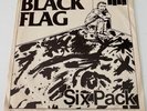 BLACK FLAG Six Pack EP P/Sleeve 7'' SST 005 1st Press BAD BRAINS Germs CIRCLE