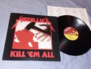 Metallica – Kill 'Em All - 1983- EARLY UK PRESS OF  1986- MFN  LAB  .-N/M