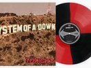 SYSTEM OF A DOWN TOXICITY VINYL ME PLEASE RED/BLACK 180g QUAD VINYL IN HAND