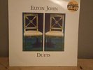 ELTON JOHN duets 2X LP VG+/EX, 518 478-1, vinyl, album, uk, 1993,