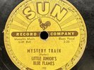 R&B-78 RPM-Little Junior's Blue Flames-Mystery Train/Love My Baby-V-
