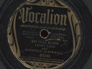 Pre-War Blues 78 Leroy Carr / Scrapper Blackwell Big Four Blues on Vocalion 3349