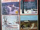 (4) Readers Digest Christmas & Country Vinyl LP 33 1/3 Box Sets (22) Records