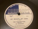 DETROIT DOOWOP Your Copy 78 RPM The Fascinators - My Beauty My Own 1136 V++