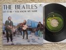 les beatles rare french sp let it be édition limitee france photo glacee