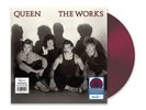 QUEEN- THE WORKS- USA ISSUE WITH HYPE- PURPLE COLOUR VINYL-- SEALED.