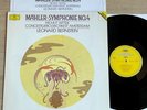 MAHLER Symphony No.4 LEONARD BERNSTEIN 1988 ED1 DGG DIGITAL STEREO LP MINT