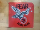 FEAR MORE BEER LP 1985 Restless Records EX/NM vinyl LP LEE VING