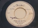 THE BEATLES From Me To You 1963 VEE JAY PROMO 45 WLP Thank You Girl * LOOK *