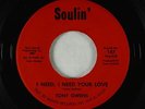 Northern Soul 45 - Tony Owens - I Need, I Need Your Love - Soulin'