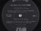 ALLMAN BROTHERS BAND: beginnings ATLANTIC 7