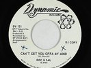 Northern Soul 45 - Doc & Sal - Can't Get You Offa My Mind - Dynamic - VG+