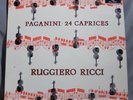 SXL 2194 Paganini: 24 Caprices RUGGERIO RICCI UK NB