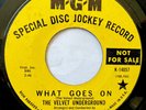 THE VELVET UNDERGROUND WHAT GOES ON/ JESUS 1969 ORIGINAL 7