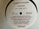 PAGLIACCI EJS 105 THE GOLDEN AGE OF OPERA PRIVATE RARE VTG #49