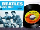 THE BEATLES And I Love Her/If I Fell 45 Original Capitol w/Picture Sleeve NICE