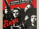 THE CLASH LONDON'S BURNING DEMOS & OUTTAKES 76-79  PRIVATE PRESS VINYL LP RARE